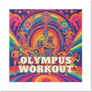 Olympus workout Posters and Art